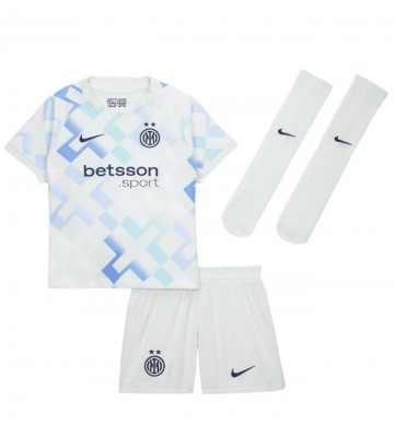 Inter Milan Davide Frattesi #16 Udebanetrøje Børn 2025-26 Kortærmet (+ Korte bukser)